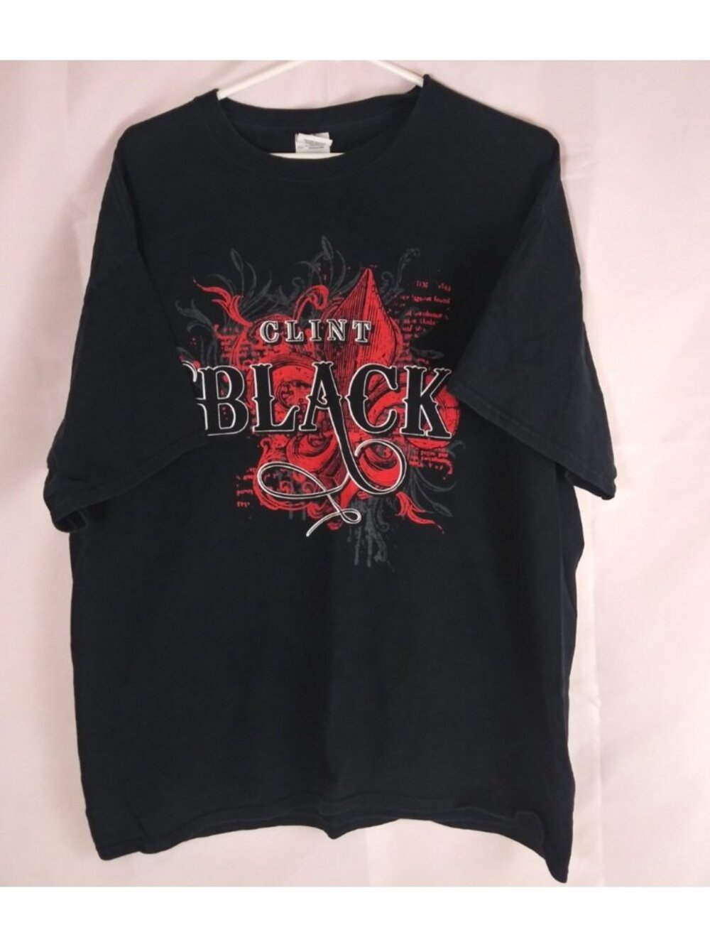 Gildan Clint Black Concert Tour Graphic T-Shirt Unisex Size XL